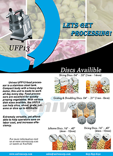 Univex UFP13 Food Processor 